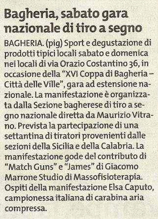 Ritaglio stampa: Articolo gds del 27 marzo 2008