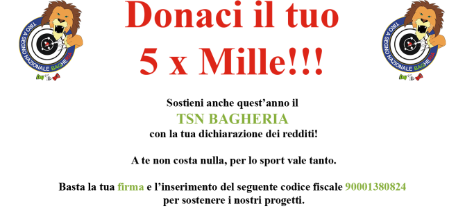 Dona il tuo 5 per mille Dona il tuo 5 per mille